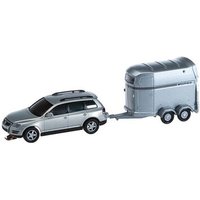 FALLER 161550 H0 VW Touareg mit Pferdeanhänger (WIKING) von FALLER®