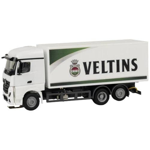 Faller 161439 MB Actros Streamspace Kofferaufbau Veltins Car System H0 Fahrzeug von FALLER