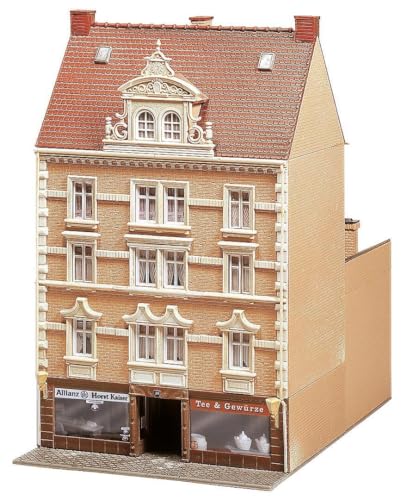 FALLER 130448 - Stadthaus „Allianz“ + „Tee & Gewürze“, 27.5 x 5.4 x 39 cm von FALLER