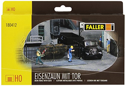 FALLER 180412 - Eisenzaun mit Tor von FALLER