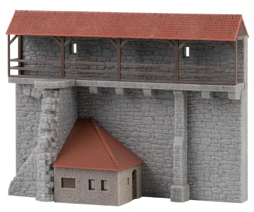 FALLER 191790 - Altstadtmauer mit Anbau - Spur: H0 - Gebäude für Modelleisenbahnen - Maßstab: 1:87 von FALLER