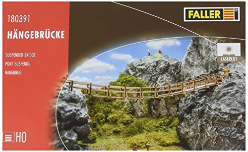 FALLER FA 180391 Suspended Bridge Scenery and Accessories Bauset, One Size von FALLER