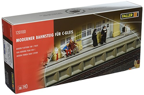 FALLER Kleinstation Zindelstein Modellbausatz mit 86 Einzelteilen 202 x 102 x 75 mm I Modelleisenbahn Zubehör H0 Gebäude I Modelleisenbahn H0 Bahnhof von FALLER