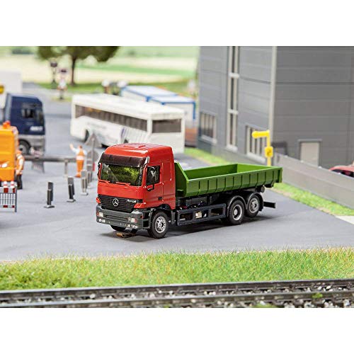 Faller F161481 LKW MB Actros LH'96 Abrollcontainer (HERPA) Mercedes-Benz Modellbausatz, verschieden von FALLER