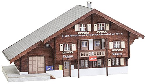 Faller FA 110129 - Bahnhof Litzirüti, Zubehör für die Modelleisenbahn, Modellbau von FALLER