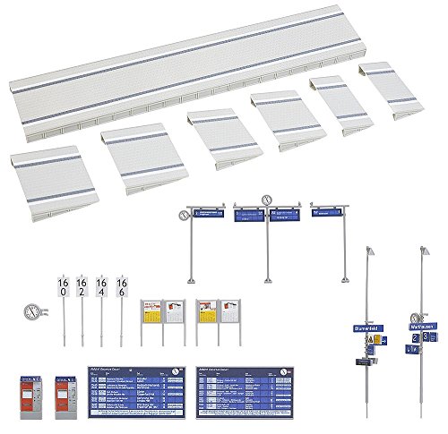 Faller 120202 H0 Moderner Bahnsteig mit Zubehör von FALLER