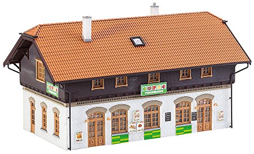 Faller FA 130518 - Ländlicher Supermarkt Feneberg, Zubehör für die Modelleisenbahn, Modellbau von FALLER