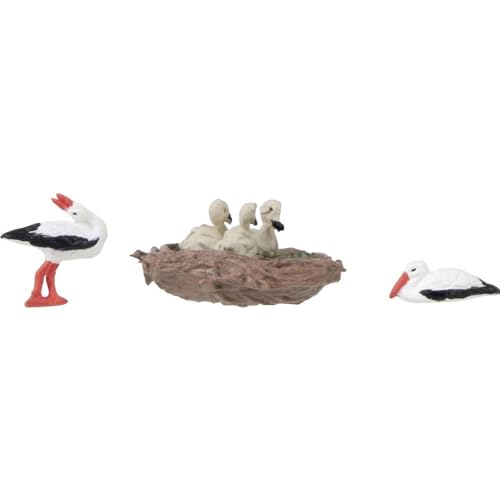 Faller FA180239 Figuren-Set mit Mini-Sound-Effekt Störche von FALLER