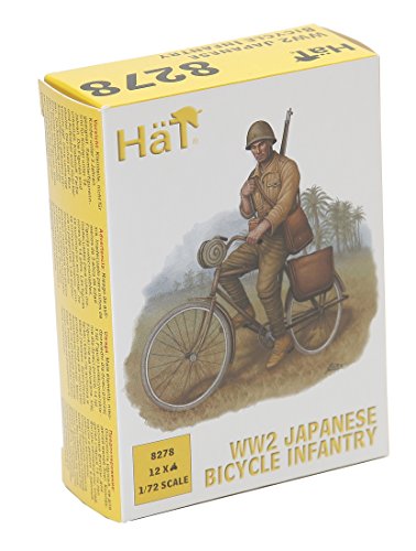 HäT 008278-1/72 WWII Japanische Infanterie auf Fahrrad HäT 008278-1/72 WWII Japanische Infanterie auf Fahrrad von HäT