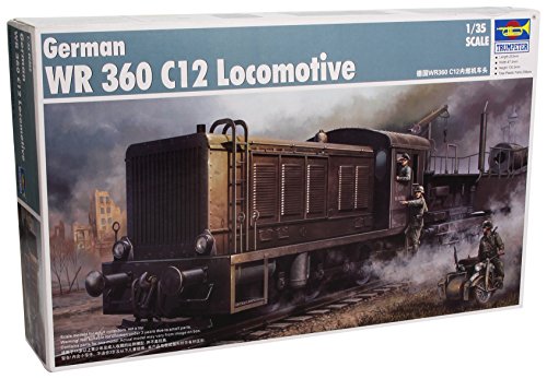 Trumpeter 00216 Modellbausatz German WR 360 C12 Locomotive, Grau von FALLER