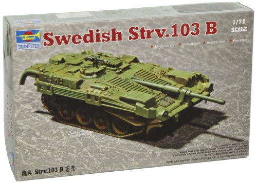 Trumpeter 07248 Modellbausatz Swedish Strv 103B MBT von FALLER