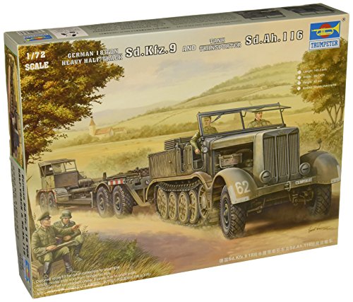 Trumpeter 9580208072753 7275 Modellbausatz Sd.Kfz.9(18t)Half-Track von FALLER