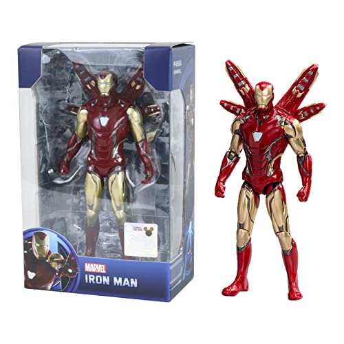 FAMILIO Iron Man Marvel Avengers Hero Serie Action Figur große Iron Man Actionfigur mit Marvel Avengers Hero Serie Blast Gear Action-Figur inspiriert vom Marvel Universum Für Kinder von FAMILIO