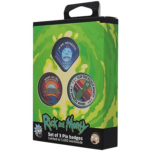 FANATTIK PIN Set Rick & Morty von FaNaTtik