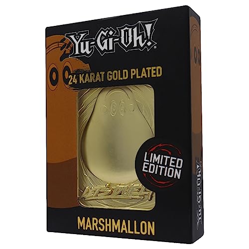 Fanattik Yu-Gi-Oh! Limited Edition 24K Gold Plated Collectible - Marshmallon von Fanattik