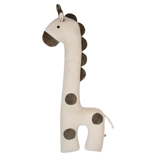 FANCY Giraffe Kuscheltier großes Kuschelkissen 90 cm - Süße Plüschtier XXL Cute Riesen Kissen Karotten Plüsch Geschenk für Mädchen und Jungen von FANCY