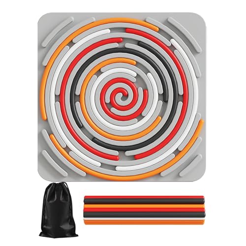 FANGZ Beruhigen Sie sich, Fidget Toy, Sensory Activity Board, Zappelbrettspielzeug, Beruhigendes Zappelspielzeug aus Silikon, tragbares, leises Zappelspielzeug, Stressabbau-Zappelbrettspielzeug für von FANGZ