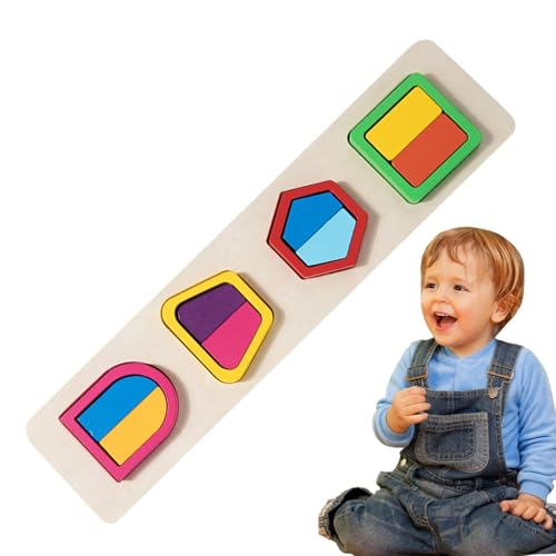 FANGZ Feinmotorikspielzeug,Lernaktivitäten für Vorschulkinder - Sortier- und Stapelspielzeug, Brettspiel, passendes Spielzeug,Bequemes Puzzle-Spielzeug für räumliche Fantasie, logisches Denken und von FANGZ