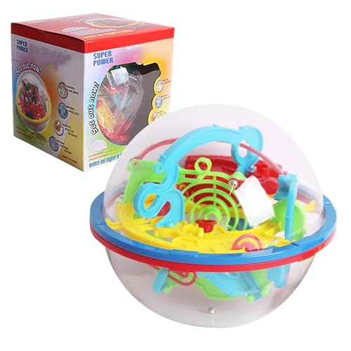 FANGZ Puzzleball für Kinder - Anspruchsvolles Fidget-Spielzeug, Puzzle-Labyrinth,Vorschulaktivitäten, Denkaufgabe für und Mädchen ab 4 Jahren, Geschenke von FANGZ