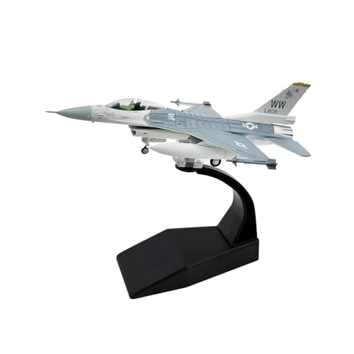 FANKAIXIN Flugzeug 1/100 Skala F16C Kämpfer Simulation Erwachsene Geschenke Diecast Legierung Modell Flugzeug Flugzeug Für Regal Schlafzimmer Schrank Cafe von FANKAIXIN