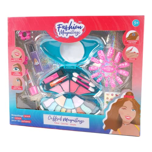 FASHION MAQUILLAGE - Beauty Set - Make-up - 258007 - Random Model - Plastic - Children's Game - Nails - Beauty - Sensitive Skin - Tested by a French Laboratory - from 5 years old von FASHION MAQUILLAGE