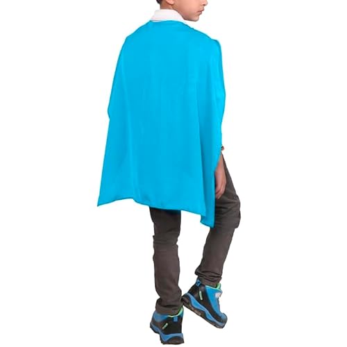 Deluxe-Umhang für Kinder, Satin-Umhang, Superhelden-Verkleidung, Umhang für Jungen und Mädchen, Kostüm, Halloween-Rollenspiel-Zubehör Deluxe-Umhang für Kinder, Satin-Umhang, Superhelden-Verkleidung, Umhang für Jungen und Mädchen, Kostüm, Halloween-Rollenspiel-Zubehör von FASHIONISM