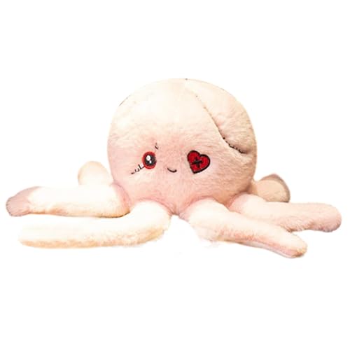 FASSME Oktopus Stofftier, Oktopus Plüsch | Tiere Plüschtier Dekor,Extra weiches, Bezauberndes, dekoratives, realistisches Oktopus-Stofftier für Partydekoration mit Tiermotiv von FASSME