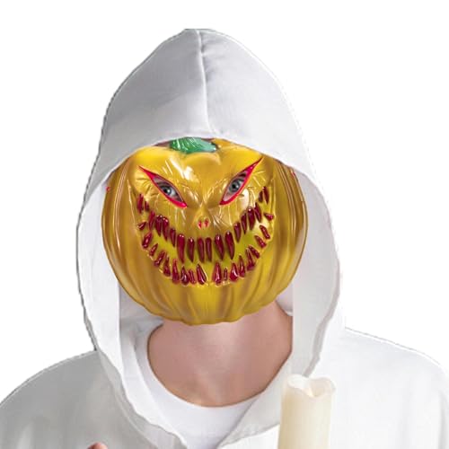 FASSME kopfbedeckung, Cosplay Gesichtsbedeckung,Halloween Cosplay Gesichtsbedeckung | & Geist Vollgesichtsmaskerade PVC Lustiges Feiertagszubehör für Karneval von FASSME