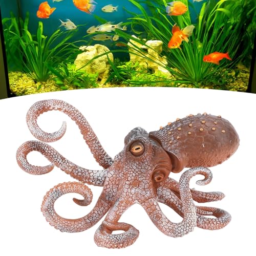 Große Oktopus-Statue, Ozean-Oktopus-Modell, Spielzeug, PVC-Oktopus-Dekor, Figur für Lernspielzeug, Oktopus-Modell, Lebendige Simulierte Tiere, Figur, Oktopus-Spielzeug von FAUOSWUK