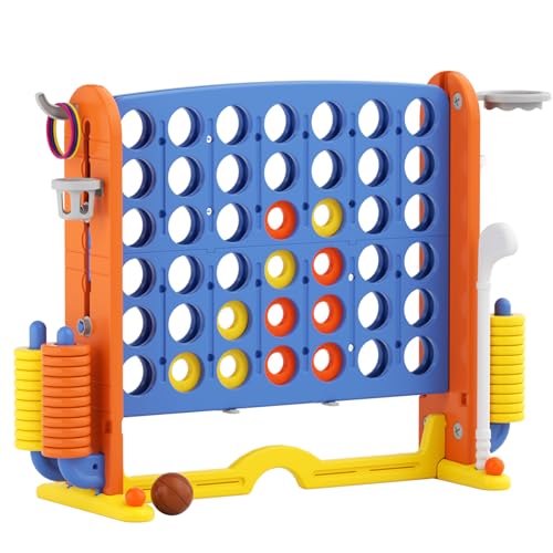 FAYDUDU Junior-Spiele-Set, BPA-frei, 4-to-Punkte, aus hochwertigem Kunststoff, 10,2 cm Einer Reihe, für Kinder und Erwachsene, ideal zum Verschenken, Blau, Rosa, Grün, Größe L FAYDUDU Junior-Spiele-Set, BPA-frei, 4-to-Punkte, aus hochwertigem Kunststoff, 10,2 cm Einer Reihe, für Kinder und Erwachsene, ideal zum Verschenken, Blau, Rosa, Grün, Größe L von FAYDUDU