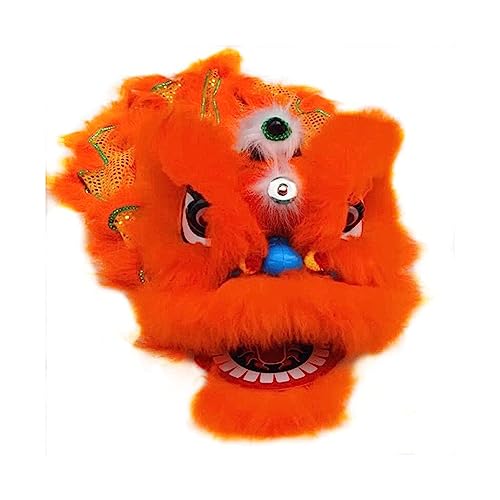 FBHDKJNFG Chinesischer Löwentanz Kostüm Chinese Dragon Dance Lion Dance Chinese Lion Dance Head Chinese Lion Dance Costume Adult Lion Dance Props Complete Set Outdoor Performance Interesting von FBHDKJNFG