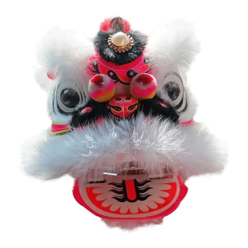 FBHDKJNFG Chinesischer Löwentanz Kostüm Chinese Dragon Dance Wool Lion Dance Head Dragon and Lion Dance Props Chinese Folk Traditional Lion Dance Costume von FBHDKJNFG