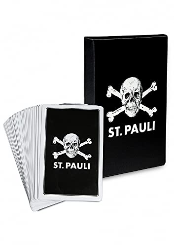 FC St. Pauli Karten / Skatkarten Totenkopf von FC St. Pauli