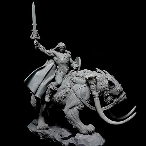 1/24 Ancient Tribal Knight Warrior Resin Model Kit Unbemalt und unmontiert Soldat Resin Model Kit // X7W4S1 von FCBEL