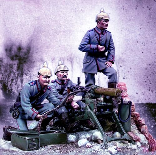 1/32 WWI German Soldier Resin Figurensatz Unbemalte und unmontierte Resin Modellteile//jx4o-6 von FCBEL