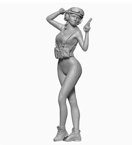 1/9 Sci-Fi Agent Woman Warrior Resin Model Kit Unbemalte und unmontierte Resin Modellteile // D0TZ8 von FCBEL