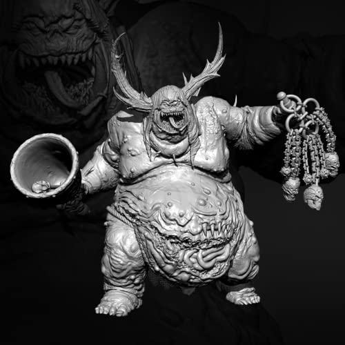 1:24 Ancient Hell Devil Warrior Resin Modellbausatz, unmontierte und unbemalte Resinteile (y-583q) von FCBEL