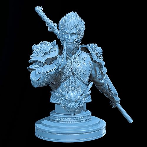 90mm Ancient Orc Warrior Resin Bust ModellbausatzUnbemalt und unmontiert Soldier Resin Model Kit//X6W2S8 von FCBEL