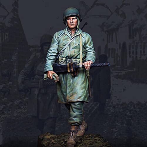 FCBEL 1/16 120mm Resinfigur amerikanischer Soldaten des 2. Weltkrieges, unmontiert und unbemalt Soldatenmodellbausatz/Y6436 von FCBEL