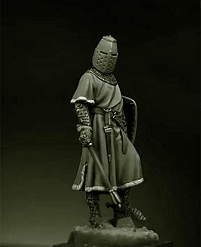 FCBEL 1/32 54mm Ancient British Knight Resin-Modell-Charakterbausatz, unmontierter und unbemalter Miniaturbausatz aus Druckguss/F4875Z von FCBEL