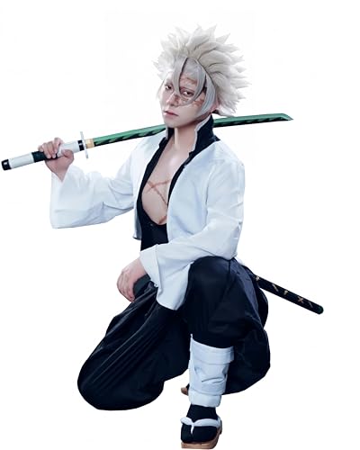 FCCAM Anime Cosplay Shinazugawa Sanemi Cosplay Kostüm Anime Shinazugawa Sanemi Halloween vollständiger Satz Karneval Kostüm, M FCCAM Anime Cosplay Shinazugawa Sanemi Cosplay Kostüm Anime Shinazugawa Sanemi Halloween vollständiger Satz Karneval Kostüm, M von FCCAM