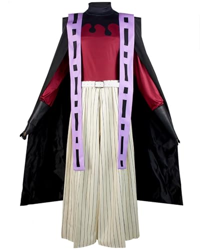 FCCAM Anime Douma Cosplay Demon Kostüm Twelve Kizuki Cosplay Outfit Douma Kostüm Halloween vollständiger Satz Erwachsen, Douma, XL von FCCAM