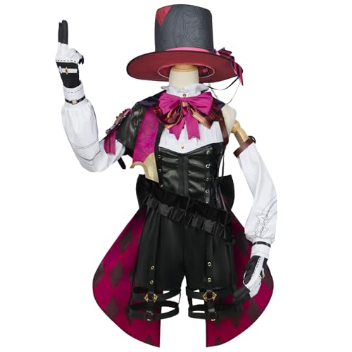 FCCAM Genshin Cosplay Lyney Cosplay Kostüm Fontaine Zeichen Cosplay Lyney Kostüm Set Spektakel der Phantasmagoria Cosplay,Lyney,L FCCAM Genshin Cosplay Lyney Cosplay Kostüm Fontaine Zeichen Cosplay Lyney Kostüm Set Spektakel der Phantasmagoria Cosplay,Lyney,L von FCCAM