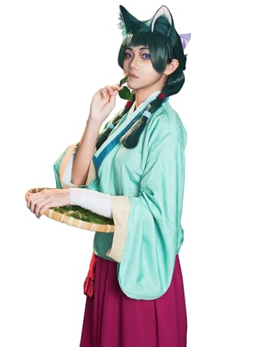 FCCAM Maomao Cosplay Kostüm The Apothecary Diaries Cosplay Outfits Anime Cosplay Damen Hanfu Kleid,S von FCCAM