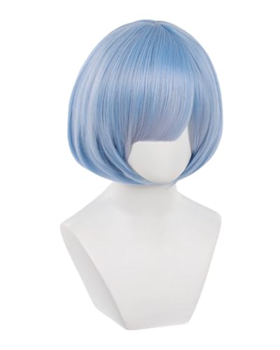 FCCAM Re0 Rem Cosplay Perücken Damen Anime Re:Life in a different world from zero,Rem Cosplay, Rem von FCCAM