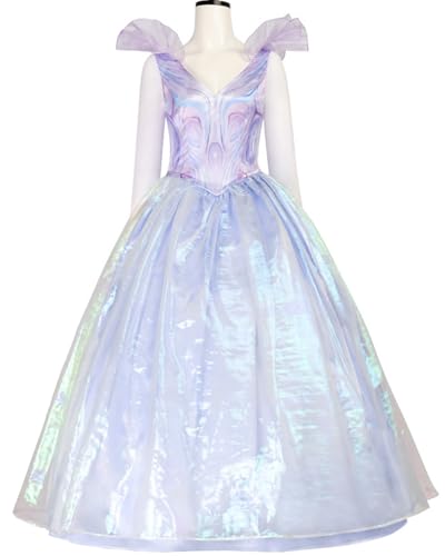 FCCAM Wicked Kostüme Glinda Damen Wicked Cosplay Uniform Halloween Karnevals Outfits Hexen Kostüm Lila Kleid Lang Erwachsene XL FCCAM Wicked Kostüme Glinda Damen Wicked Cosplay Uniform Halloween Karnevals Outfits Hexen Kostüm Lila Kleid Lang Erwachsene XL von FCCAM