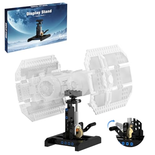 Anzeigeständer für Lego Tie Bomber 75347 Baukasten, Einstellbare Winkel Multifunktionale Halterung, Spielzeug Set für Kinder ab 6 Jahren, Geschenk für Modell-Sammler (84 Teile) von FCEYOUT