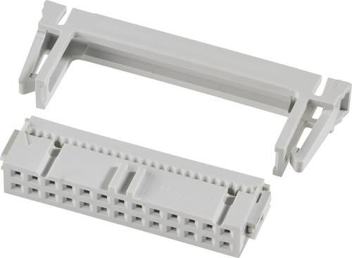 FCI 71600-614LF Pfosten-Steckverbinder mit Zugentlastung Rastermaß: 2.54mm Polzahl Gesamt: 14 Anzah von FCI