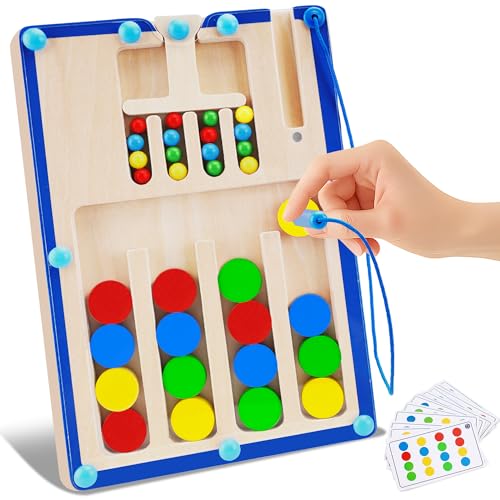 FCSONU Montessori Spielzeug ab 3 4 5 6 Jahre Mädchen Junge, Kinder Magnetspiel Labyrinth Kinderspielzeug, Magnet Spiel Motorikspielzeug, Holzspielzeug Magnetic Spiel Lernspiele Geburtstag Geschenk FCSONU Montessori Spielzeug ab 3 4 5 6 Jahre Mädchen Junge, Kinder Magnetspiel Labyrinth Kinderspielzeug, Magnet Spiel Motorikspielzeug, Holzspielzeug Magnetic Spiel Lernspiele Geburtstag Geschenk von FCSONU