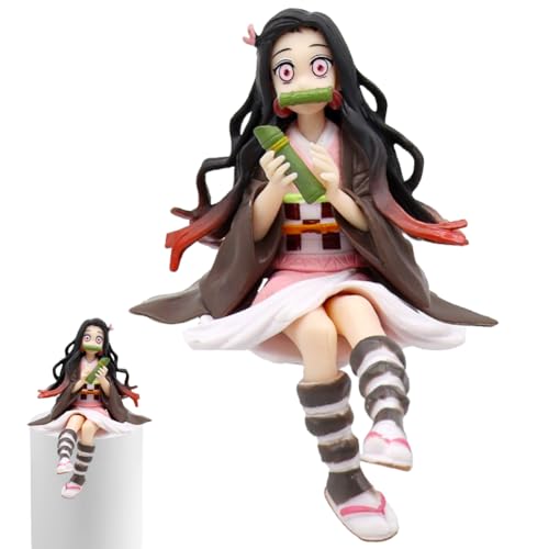 FCXVXCL Ghost Animationen Charakter Modell Statue, Kuchen Dekoration Figur, Sammlerstück Collectibles Spielzeug Geschenk für Erwachsene und Kinder(Kamado Nezuko) von FCXVXCL